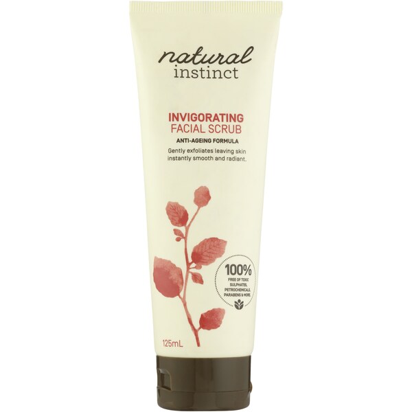 Natural Instinct Facial Scrub Invigorating 125ml