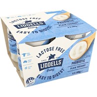 Liddells Lactose Free Yoghurt Plain
