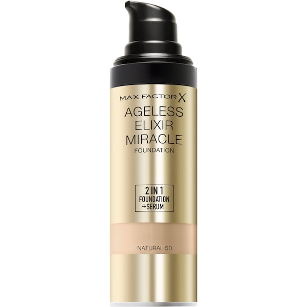 Max Factor Foundation Ageless Elixir 2 In 1 Natural Ea