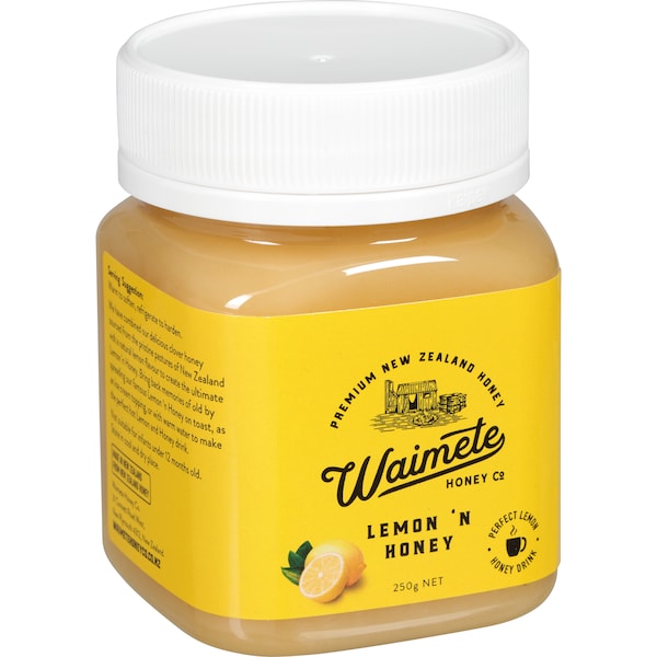 Waimete Honey Co Honey & Lemon 250g