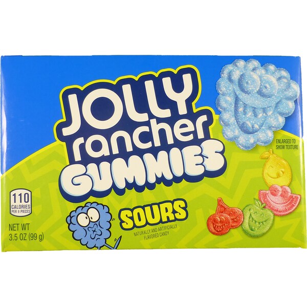 Jolly Rancher Sour Gummies Theatre Box 99g