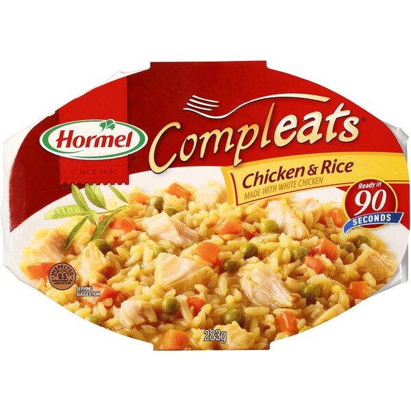 Hormel Compleats Chicken 7 Rice 283g