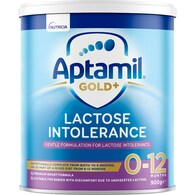 Aptamil Gold+ Lactose Intolerance Baby Formula From 0-12 Months