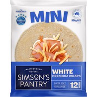 Simson's Pantry Mini White Wraps Super Soft