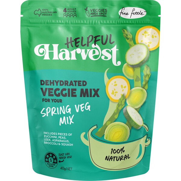 Fine Fettle Helpful Harvest Spring Veg Mix 40g