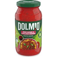 Dolmio Extra Red Wine & Italian Herbs Tomato Pasta Sauce