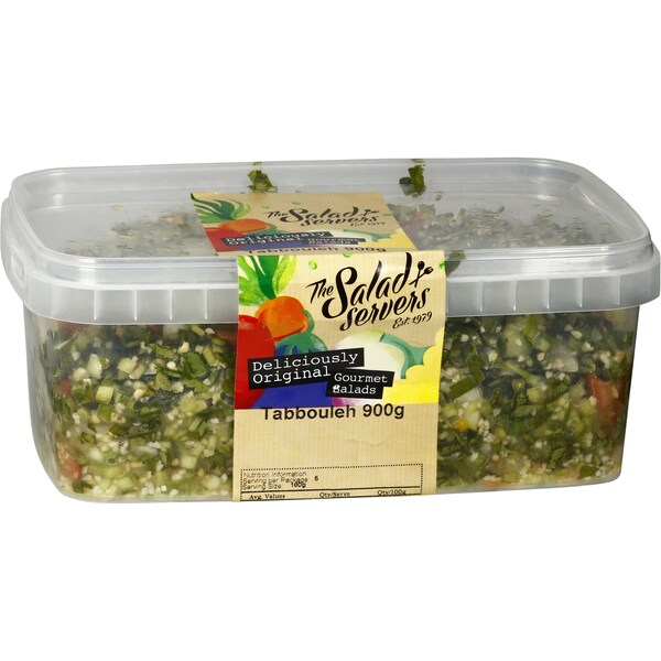 The Salad Servers Vegetable Tabouleh Salad 900g