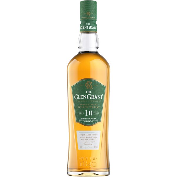 Glen Grant 10Yr Old Single Malt Scotch Whiskey 700mL