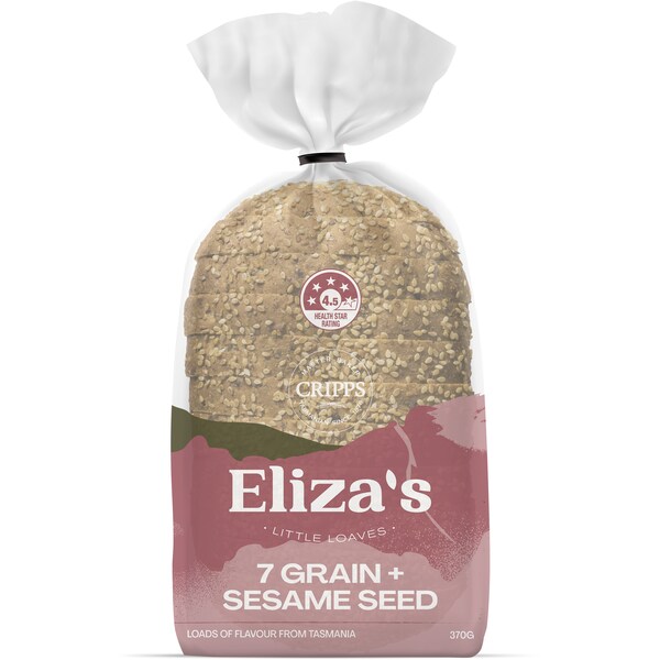 Eliza's Little Loaves 7 Grain & Sesame each