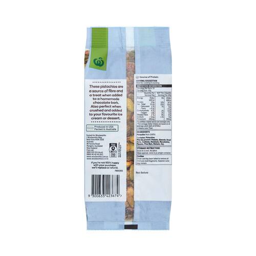 Woolworths Pistachios 300g bunch