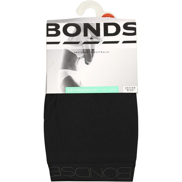 Bonds Underwear Hi Leg Plain Each