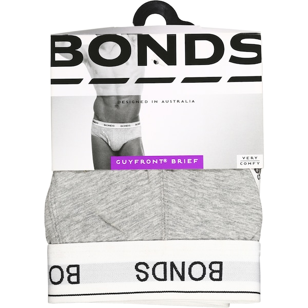 Bonds Mens Underwear Guy Front Brief Medium Each