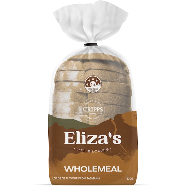Eliza's Little Loaves Wholemeal Loaf 370g