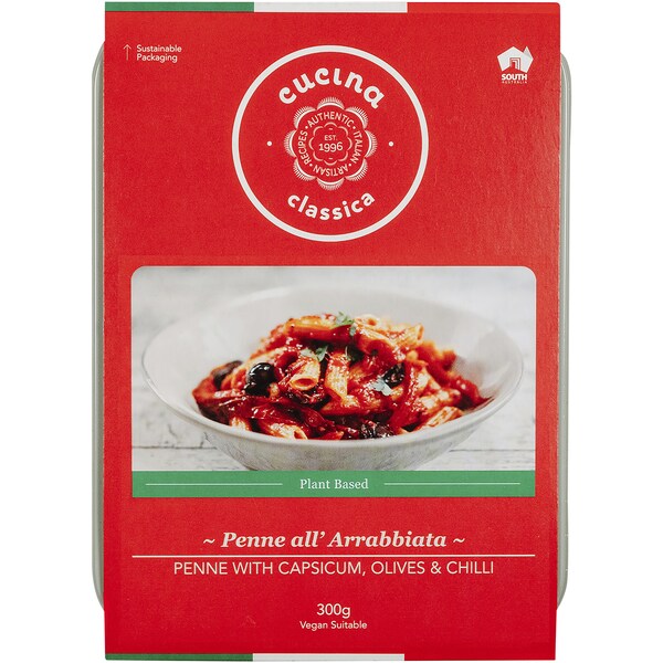 Cucina Classica Penne Al Arrabiata Chilled Meal 300g