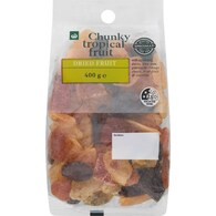 Woolworths Tropical Dried Fruit Snack Mix