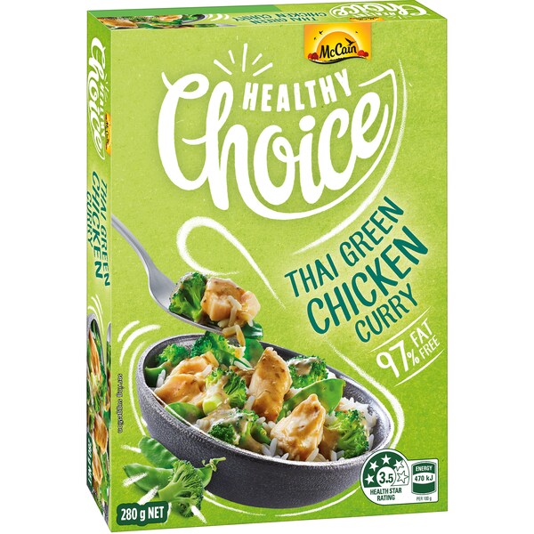 McCain Healthy Choice Thai Green Curry 280g