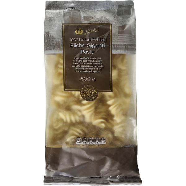 Woolworths Gold Eliche Giganti Pasta 500g