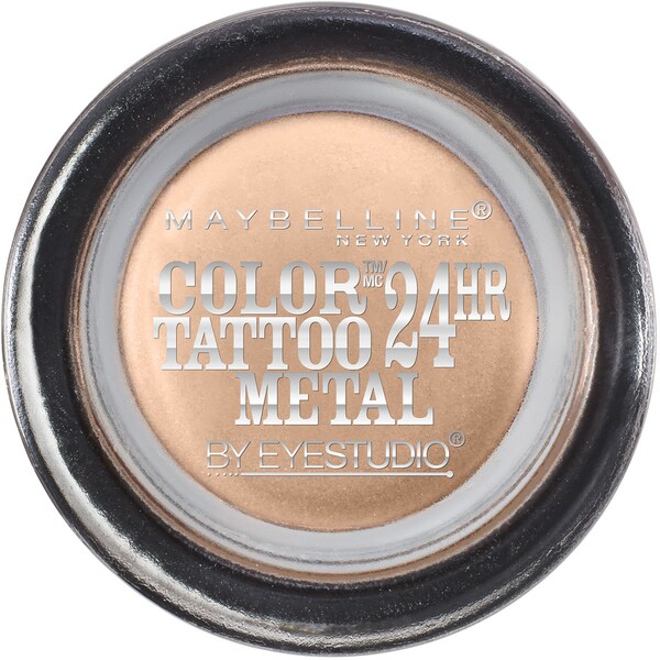 Maybelline Eye Shadow Barely Branded Tattoo Metal Each