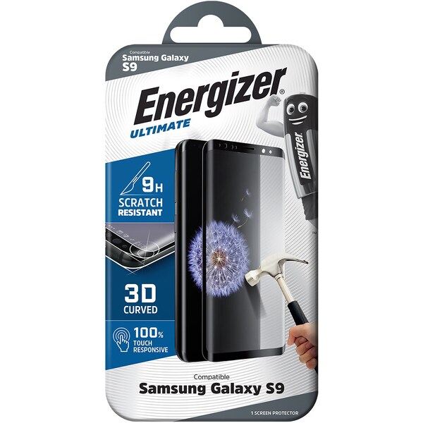 Energizer Glass Screen Protector Samsung Galaxy s9 Each