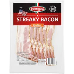 D'Orsogna Bacon Streaky 200g