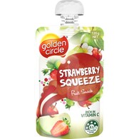Golden Circle Strawberry Squeeze Fruit Pouch