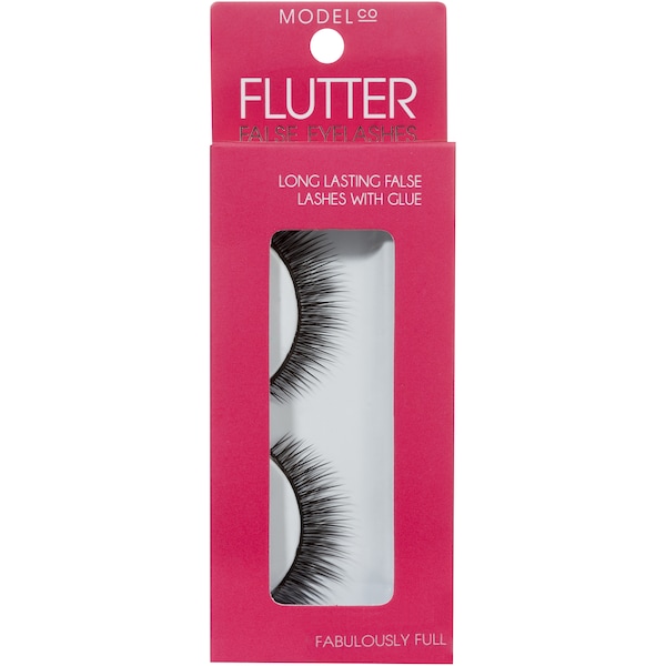MCoBeauty False Eye Lashes With Glue Fabulously Full Each