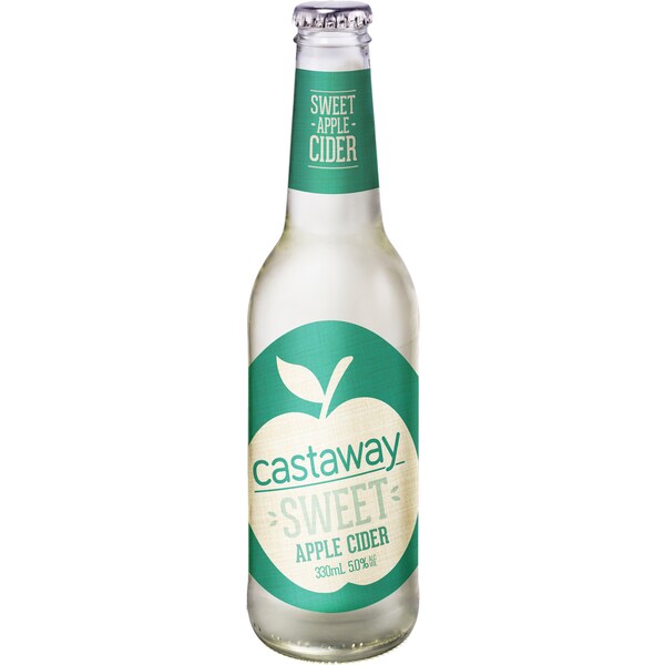 Castaway Sweet Cider Sweet Bottle 330ml