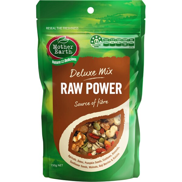 Mother Earth Deluxe Mix Raw Power 150g