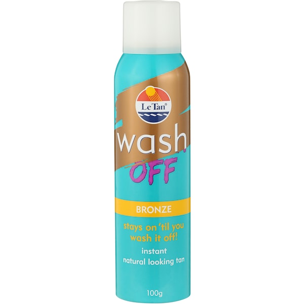 Le Tan Self Tan Wash Off Bronze 100g