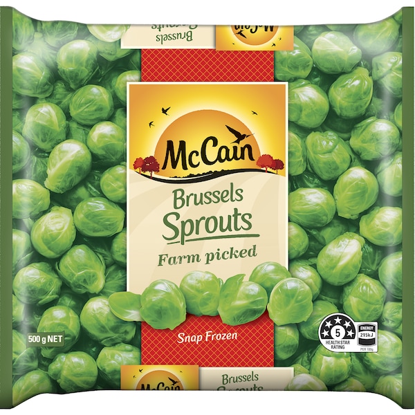 Mccain Brussels Sprouts  500g
