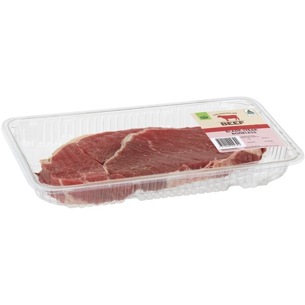 Woolworths Beef Blade Boneless Steak 1-2 Pieces 400g - 800g
