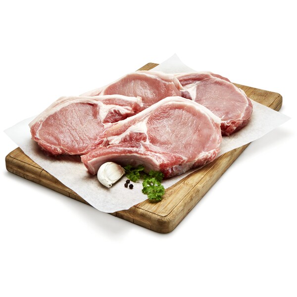 Woolworths Pork Loin Cutlets 3-4 Pieces 400g - 900g