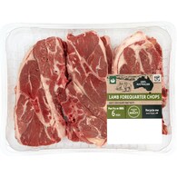 Woolworths Lamb Forequarter Chops 4-6 Pieces