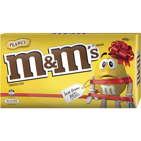 M&M's Peanut Chocolate Gift Box 440g