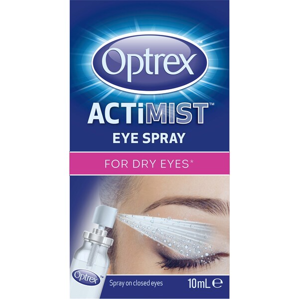 Optrex Actimist 2 In 1 Eye Spray Dry 10ml