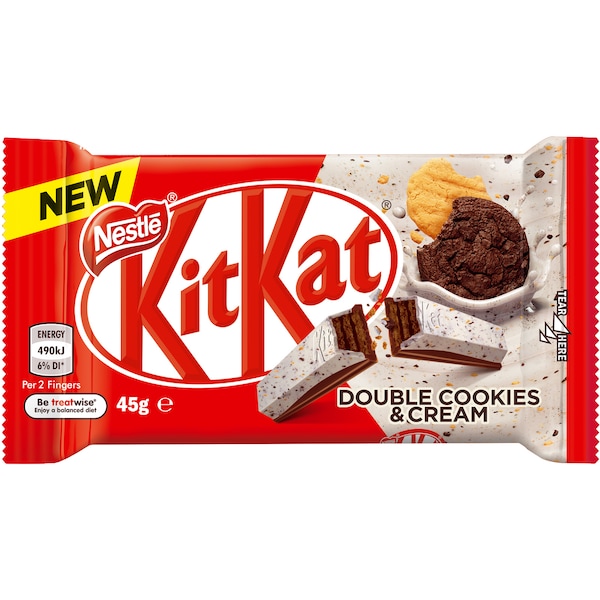 Nestle Kitkat Double Cookies & Cream 45g