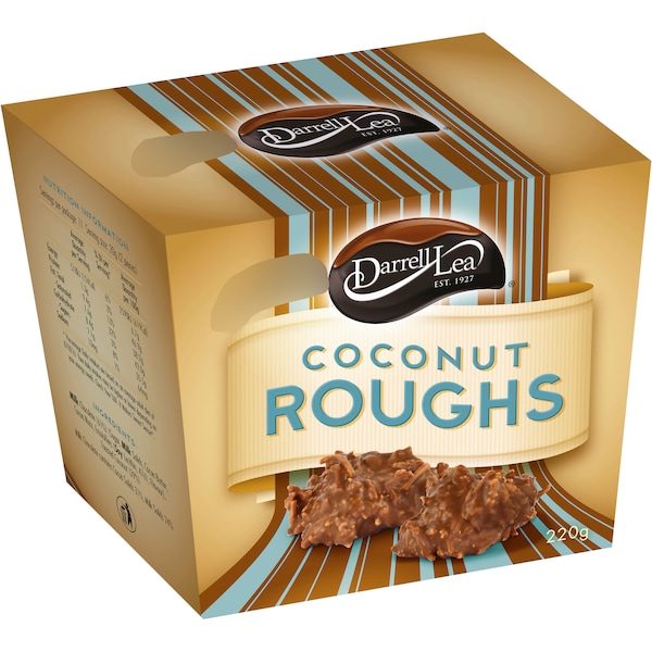 Darrell Lea Coconut Roughs Gift Box 220g