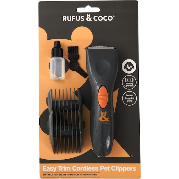 Rufus & Coco Grooming Easy Trim Clippers Each