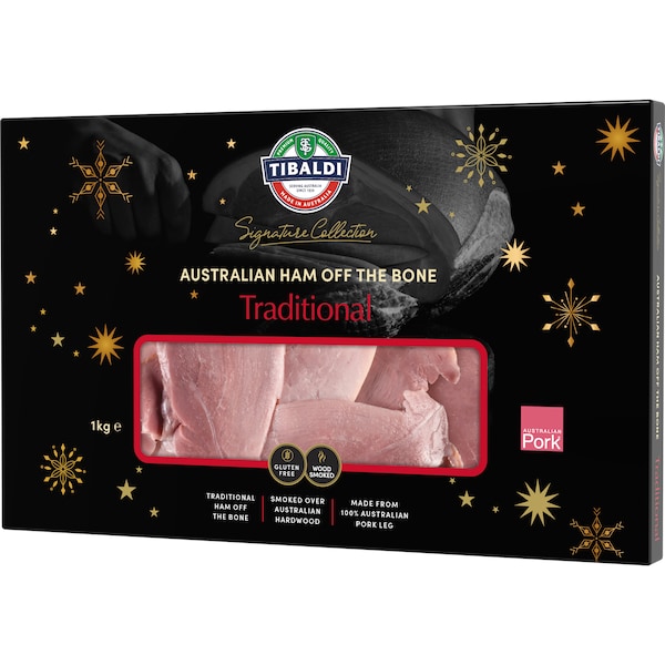 Tibaldi Signature Collection Australian Ham Off The Bone 1kg