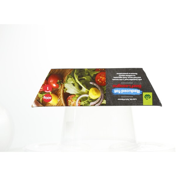 Woolworths Lasagne Beef Reduced Fat 400g