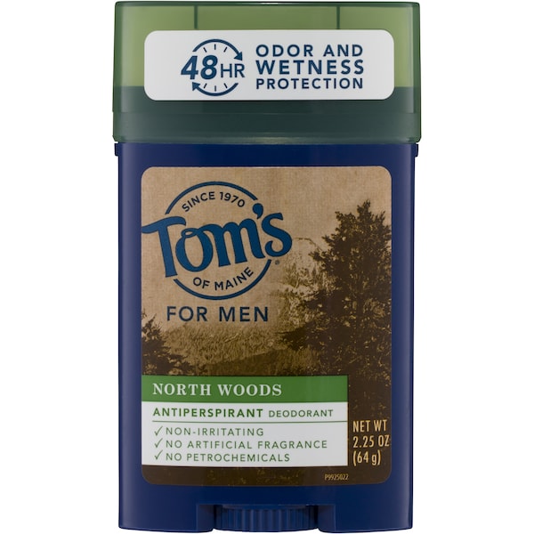 Tom's of Maine Natural Men Antiperspirant Deodorant North Woods Stick 64g