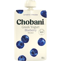 Chobani Blueberry Greek Yogurt Pouch