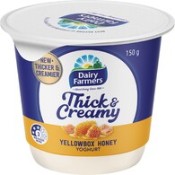 Dairy Farmers Thick & Creamy Yellow Box Honey Yoghurt