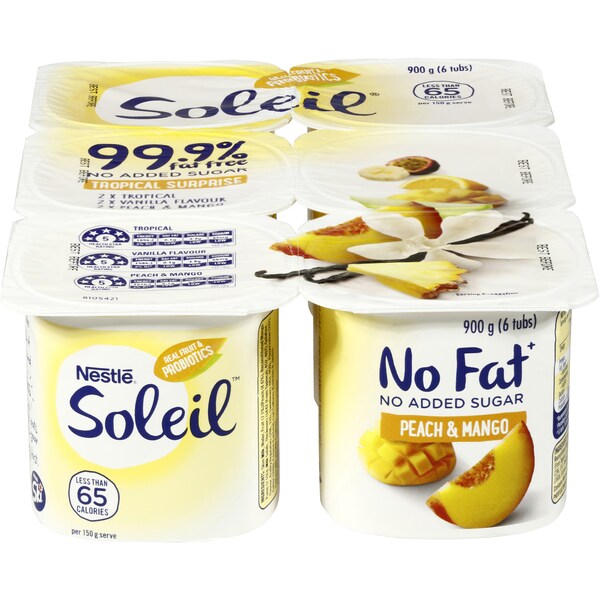 Ski Soleil Tropical Suprirse Yoghurt 6x150g