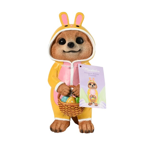 Mirabella Easter Meerkat Snuggle Bunny Onesie With Egg Basket each