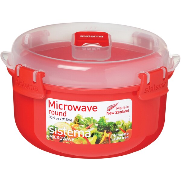 Sistema Round Microwave Bowl 915mL each