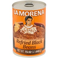 La Morena Refried Black Beans