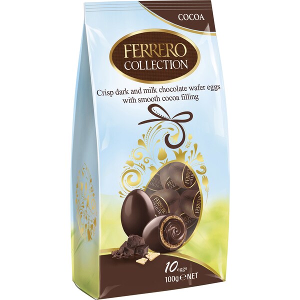 Ferrero Easter Eggs Cocoa Milk Chocolate and Cocoa 100g