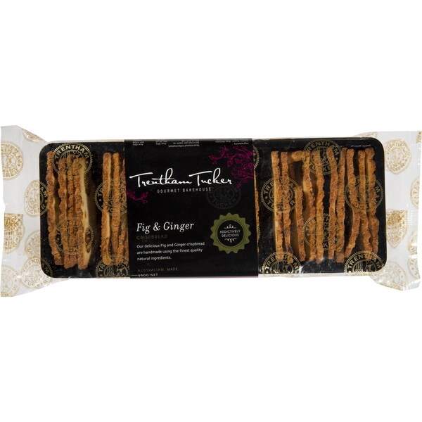 Trentham Tucker Crispbread Fig & Ginger 150g