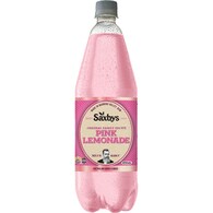 Saxbys Pink Lemonade Soft Drink Bottle